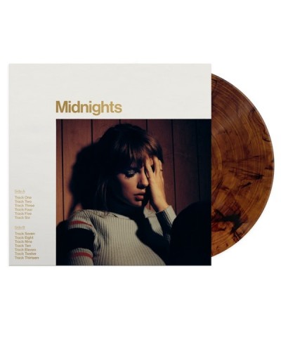 Taylor Swift Midnights [Mahogany Edition] Vinyl Record $10.65 Vinyl