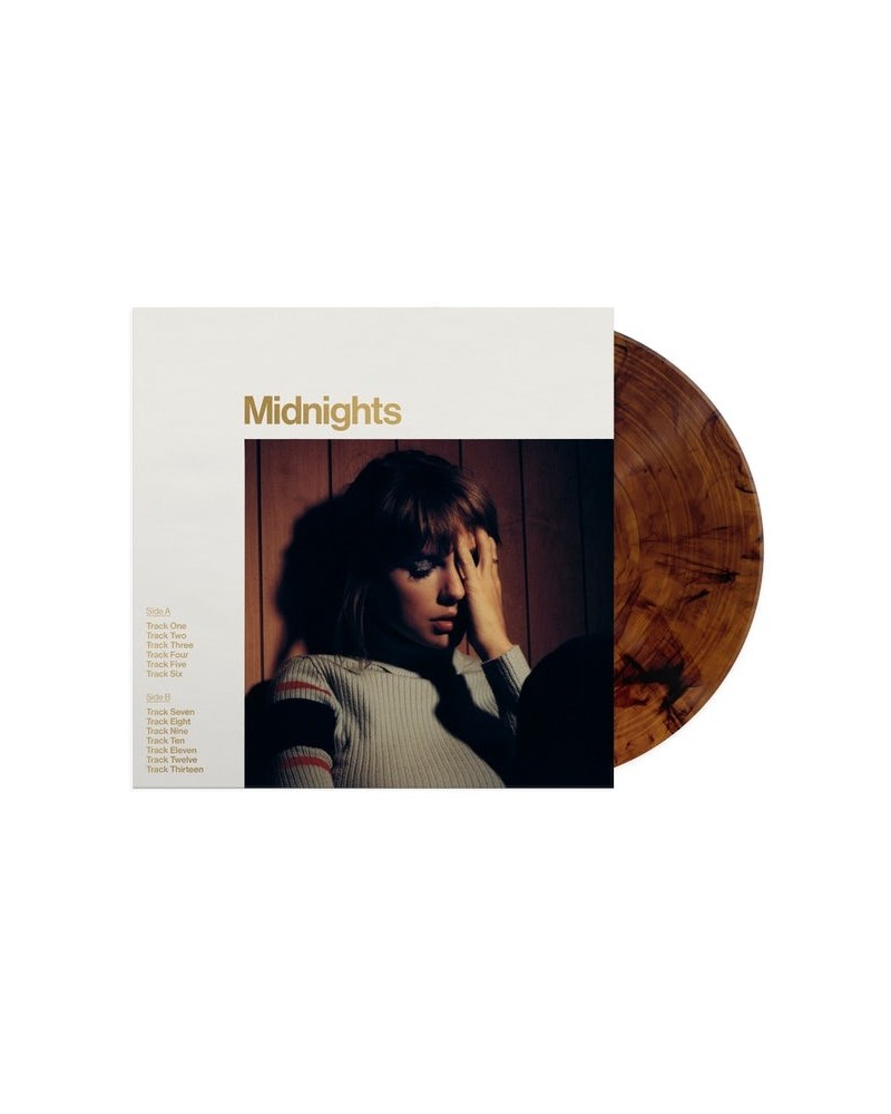 Taylor Swift Midnights [Mahogany Edition] Vinyl Record $10.65 Vinyl