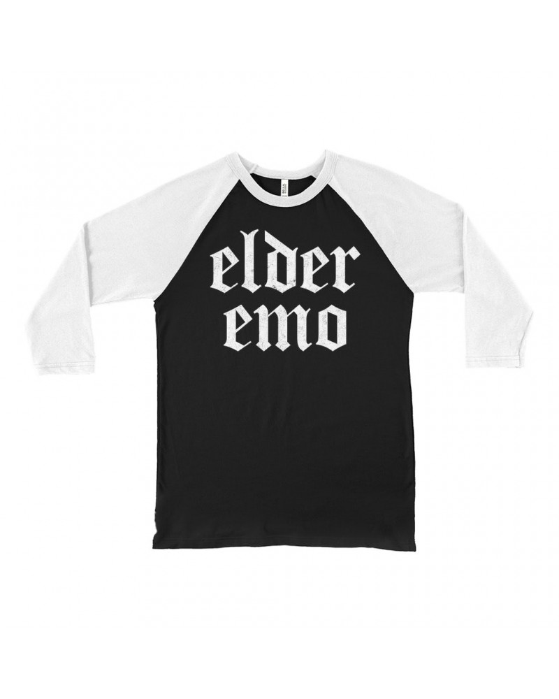 Music Life 3/4 Sleeve Baseball Tee | Elder Emo Shirt $7.48 Shirts