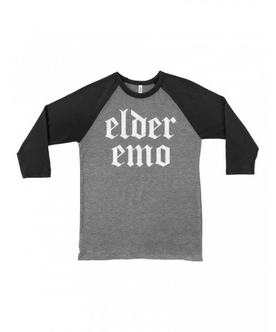 Music Life 3/4 Sleeve Baseball Tee | Elder Emo Shirt $7.48 Shirts