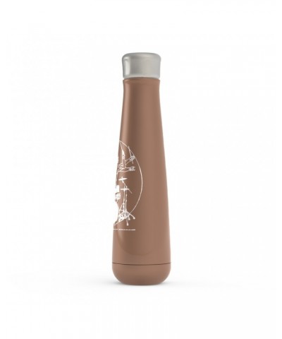 Music Life Water Bottle | Vitruvian Drummer Water Bottle $7.65 Drinkware