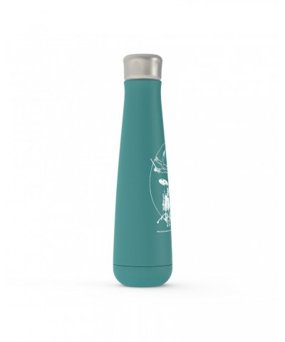 Music Life Water Bottle | Vitruvian Drummer Water Bottle $7.65 Drinkware