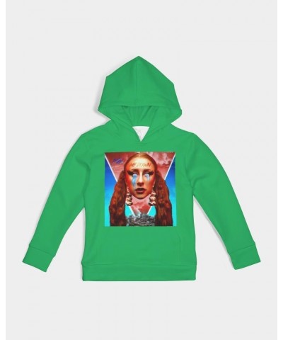 Phenix Red MF DOWN - GREEN Kids Hoodie $15.32 Sweatshirts