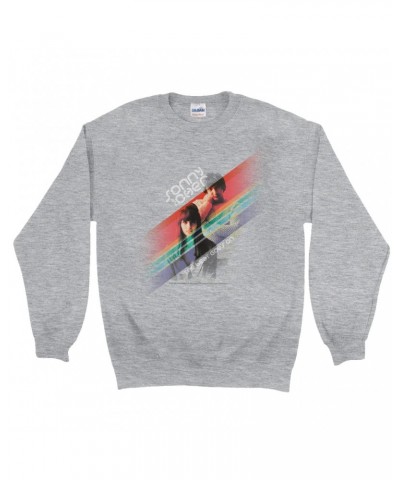 Sonny & Cher Sweatshirt | The Beat Goes On Primary Color Stripes Sweatshirt $9.23 Sweatshirts