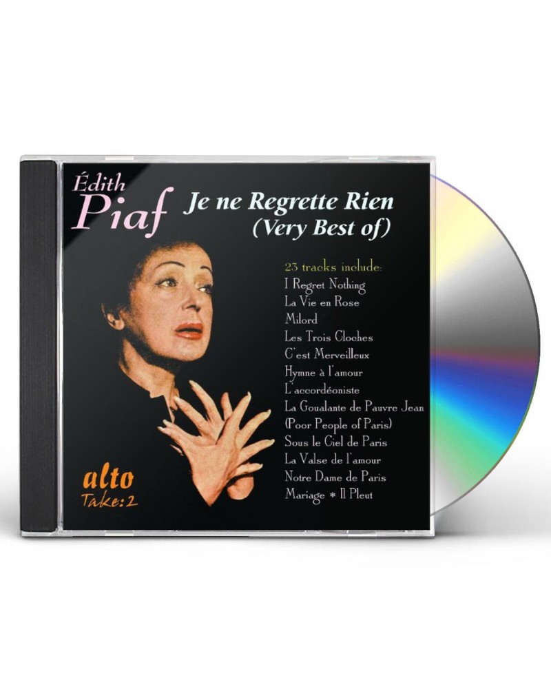 Édith Piaf VERY BEST OF EDITH PIAF CD $17.01 CD