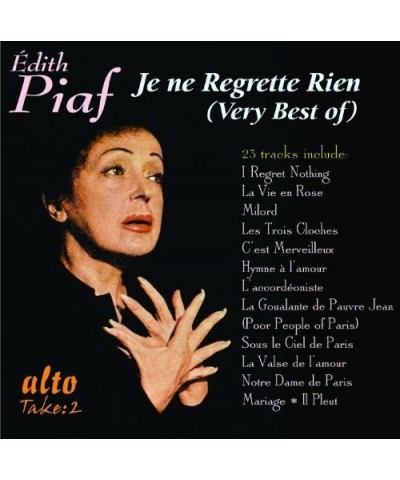 Édith Piaf VERY BEST OF EDITH PIAF CD $17.01 CD