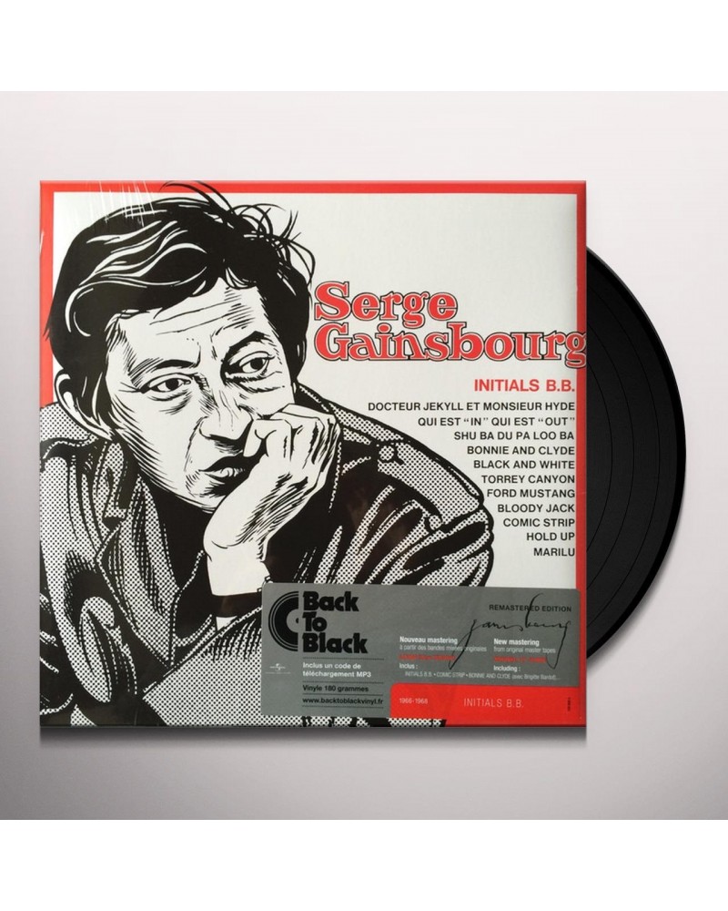 Serge Gainsbourg Initials B.B. Vinyl Record $12.37 Vinyl