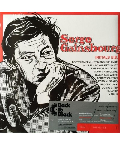 Serge Gainsbourg Initials B.B. Vinyl Record $12.37 Vinyl