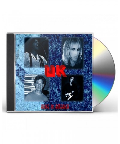 UK ALIVE IN AMERICA CD $13.50 CD