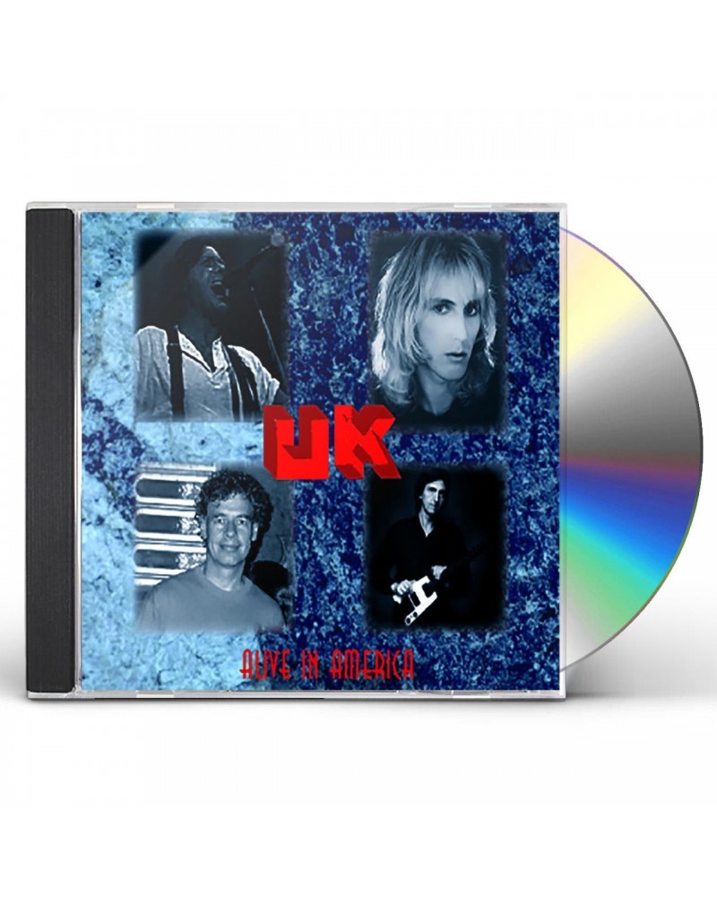 UK ALIVE IN AMERICA CD $13.50 CD