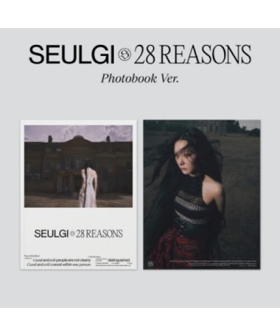 SEULGI 28 REASONS (PHOTO BOOK VERSION) CD $7.90 CD