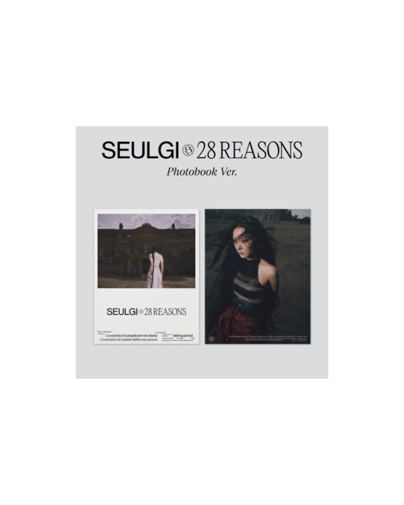 SEULGI 28 REASONS (PHOTO BOOK VERSION) CD $7.90 CD