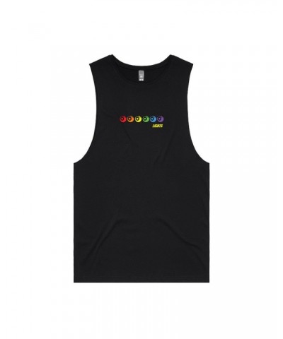 Lights Swirl Rainbow Tank $9.59 Shirts