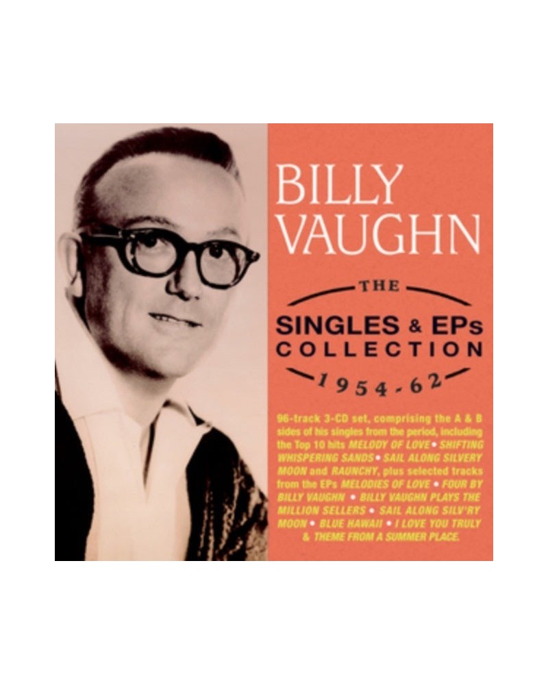 Billy Vaughn CD - The Singles & Eps Collection 19 54-62 $8.83 CD