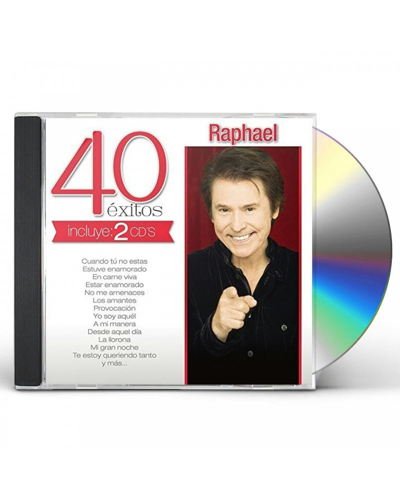 Raphaël 40 EXITOS CD $9.73 CD