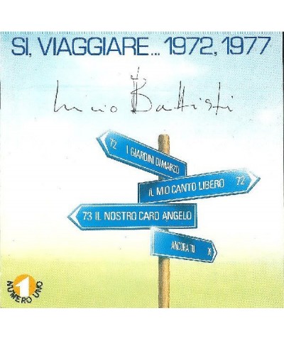 Lucio Battisti SI VIAGGIARE 1972-1977 Vinyl Record $5.17 Vinyl