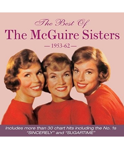 The McGuire Sisters BEST OF 1953-62 CD $6.85 CD