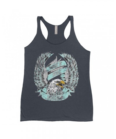 Music Life Ladies' Tank Top | Rock n' Roll Freedom Shirt $6.85 Shirts