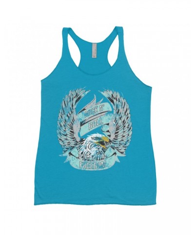 Music Life Ladies' Tank Top | Rock n' Roll Freedom Shirt $6.85 Shirts