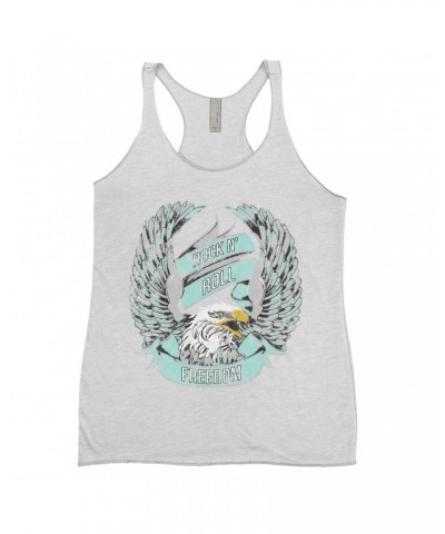 Music Life Ladies' Tank Top | Rock n' Roll Freedom Shirt $6.85 Shirts