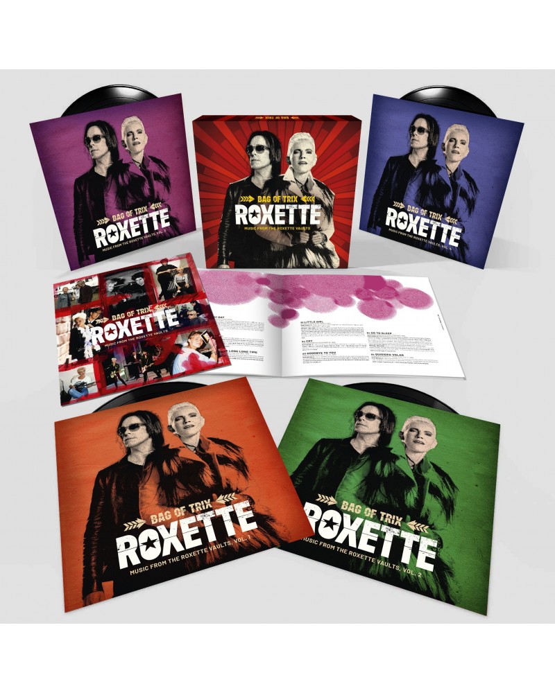 Roxette Bag of Trix – Music From The Roxette Vaults 4LP $5.14 Vinyl