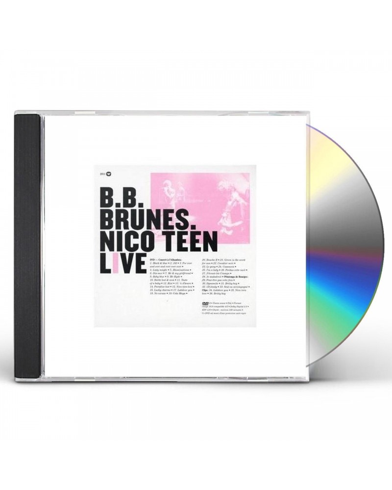 BB Brunes NICO TEEN LIVE CD $20.46 CD