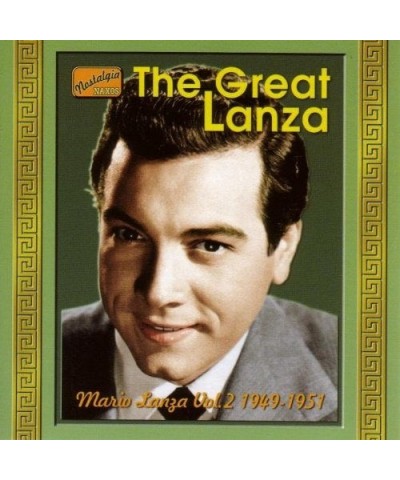 Mario Lanza GREAT LANZA CD $12.47 CD