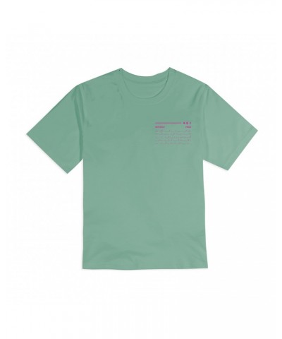 Dermot Kennedy Orbit Tee: Pastel Green $6.04 Shirts