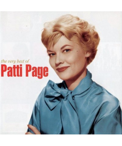 Patti Page VERY BEST OF PATTI PAGE CD $13.25 CD