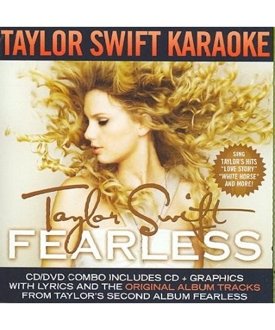 Taylor Swift Fearless Karaoke (CD+G/DVD Combo) CD $8.35 CD