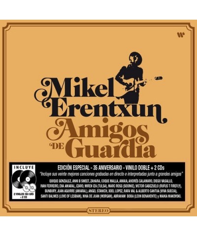 Mikel Erentxun Amigos de Guardia Vinyl Record $7.81 Vinyl