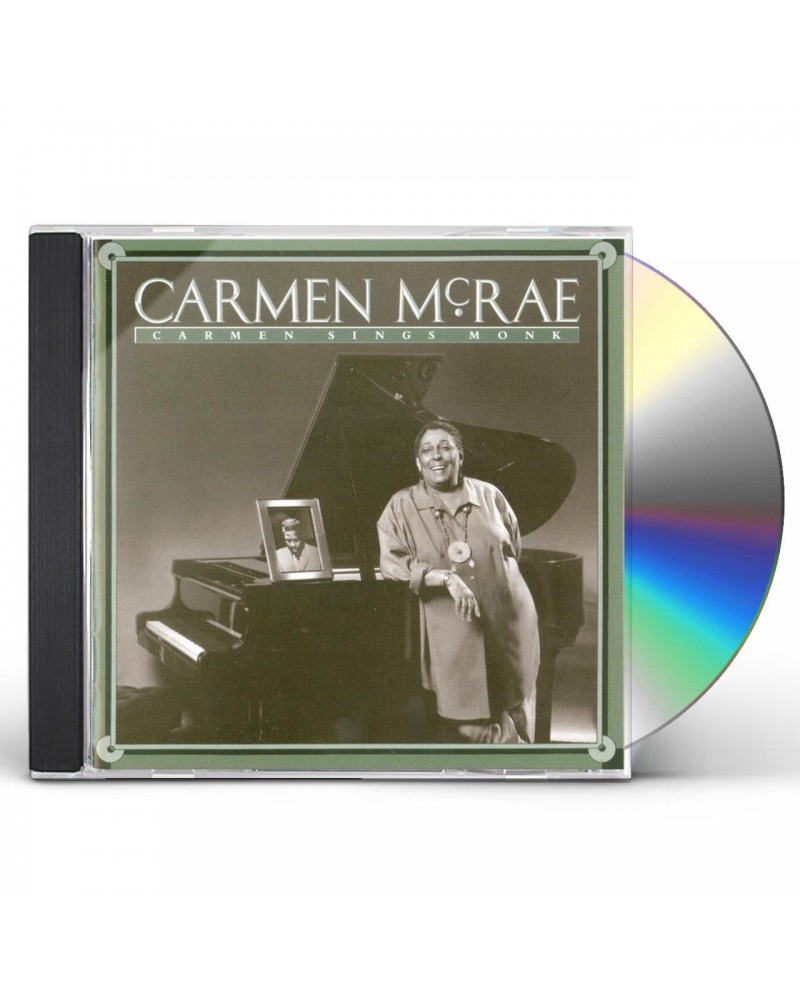 Carmen McRae CARMEN SINGS MONK CD $32.78 CD