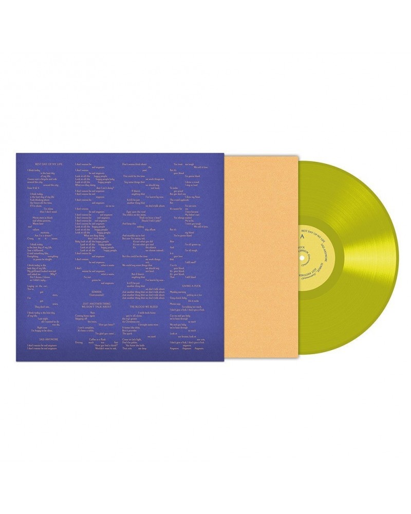 Tom Odell Best Day Of My Life - Yellow Vinyl (Signed) $6.72 Vinyl