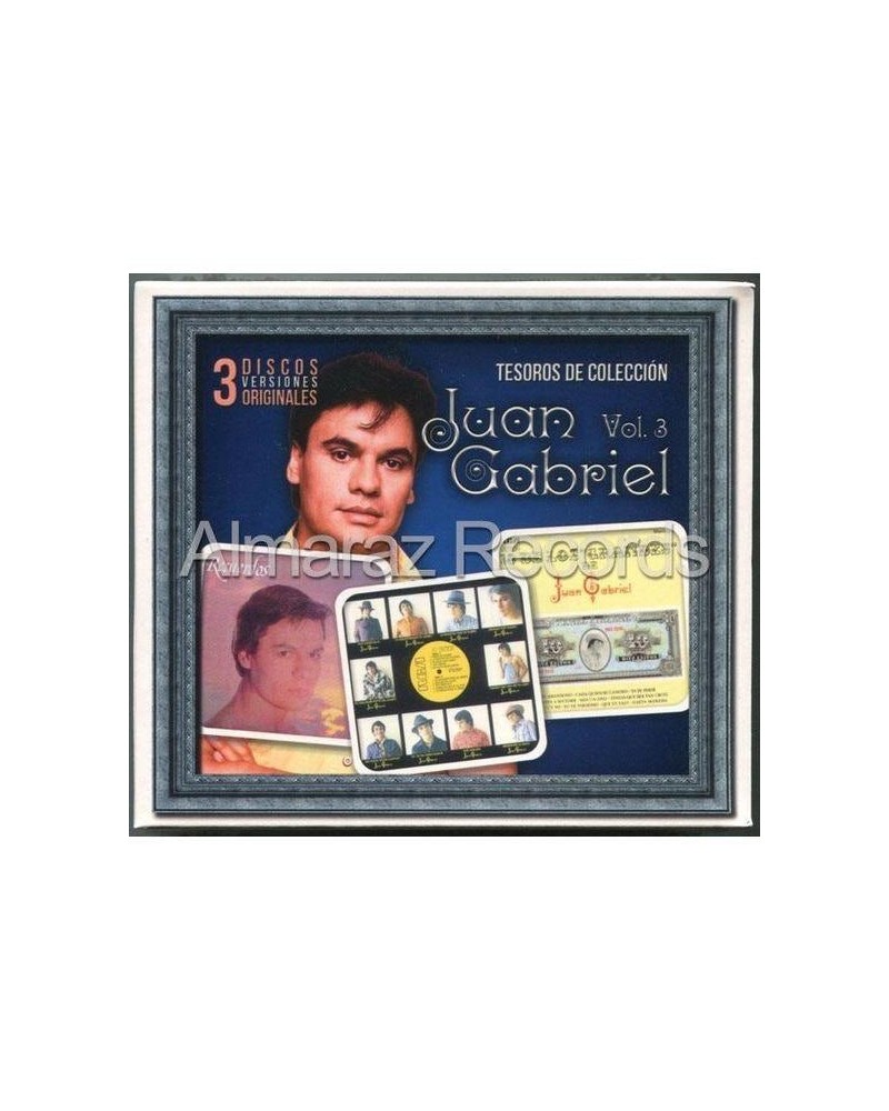 Juan Gabriel TESOROS DE COLECCION VOLUME 3 CD $6.04 CD