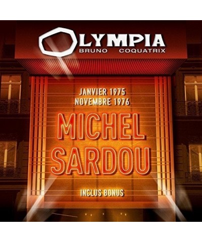 Michel Sardou OLYMPIA 2CD / 1975 & 1976 CD $14.80 CD