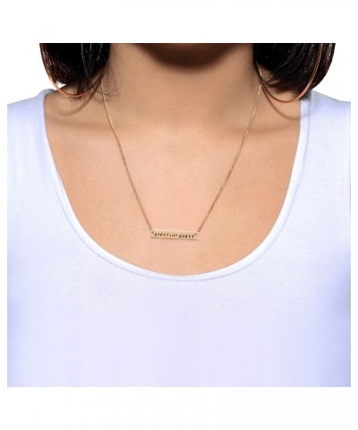 Hayley Kiyoko GLG Gold Bar Necklace $16.34 Accessories