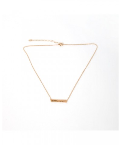 Hayley Kiyoko GLG Gold Bar Necklace $16.34 Accessories