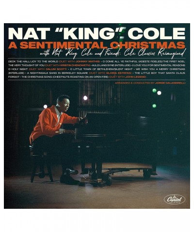 Nat King Cole SENTIMENTAL CHRISTMAS WITH NAT KING COLE & FRIENDS Vinyl Record $7.76 Vinyl