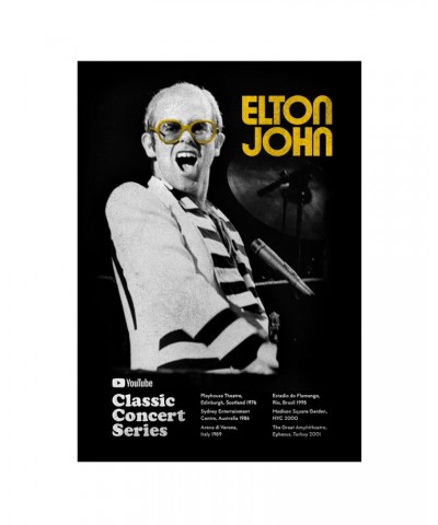 Elton John Classic Concert Series Poster $11.15 Decor