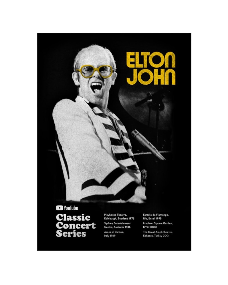 Elton John Classic Concert Series Poster $11.15 Decor