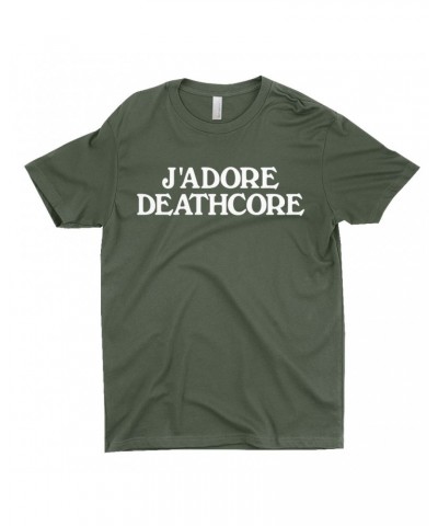 Music Life T-Shirt | J'Adore Deathcore Shirt $5.00 Shirts