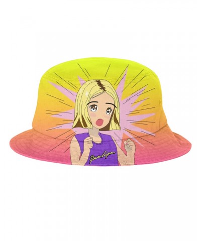 Dua Lipa Gradient Manga Bucket Hat $17.09 Hats