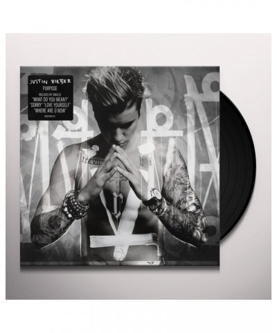 Justin Bieber Purpose (2 LP) Vinyl Record $11.68 Vinyl