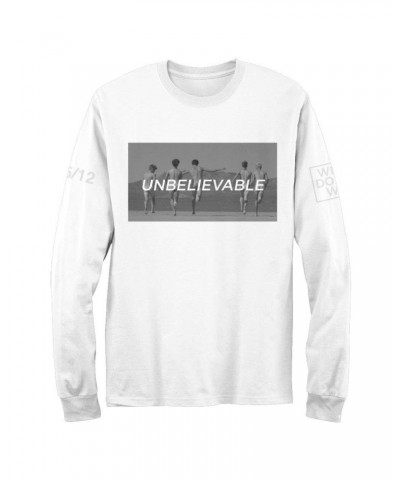 Why Don't We Unbelievable (White) Longsleeve $2.40 Shirts