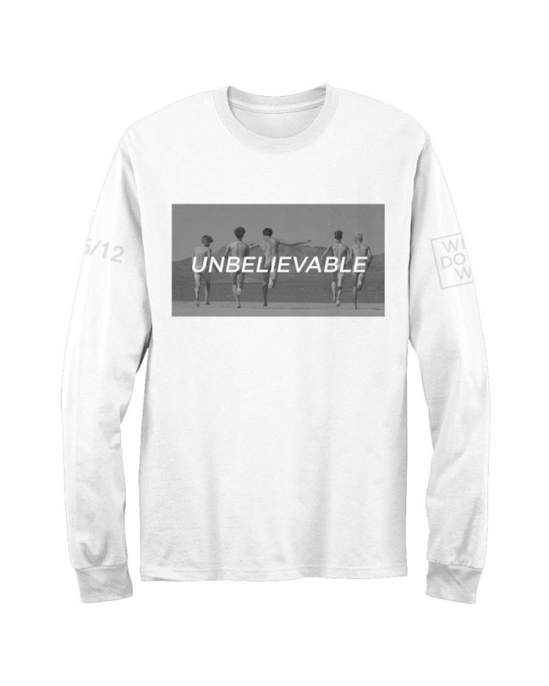 Why Don't We Unbelievable (White) Longsleeve $2.40 Shirts