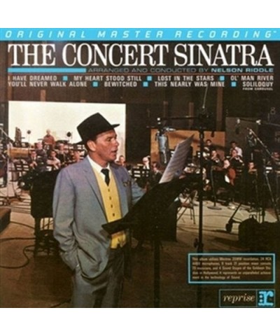 Frank Sinatra CONCERT SINATRA Vinyl Record - Limited Edition 180 Gram Pressing $17.65 Vinyl