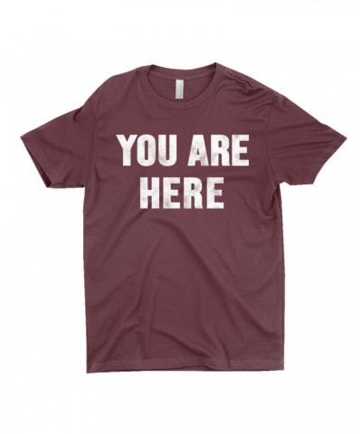 John Lennon T-Shirt | You Are Here Distressed Design Worn By Shirt $5.16 Shirts