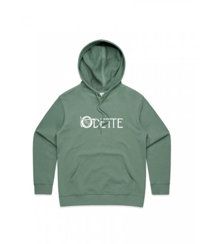 Odette Logo Hoodie (Womens-Sage) $4.94 Sweatshirts