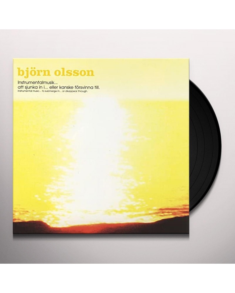 Björn Olsson INSTRUMENTALMUSIK - ATT SJUNKA IN I... ELLER Vinyl Record $9.24 Vinyl