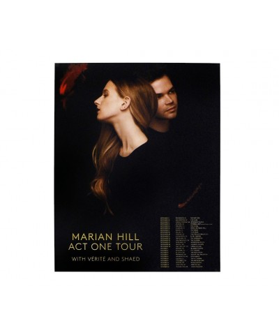 Marian Hill Act One 2016 Tour Poster $8.00 Decor